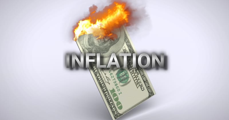 inflation-dollar-burning